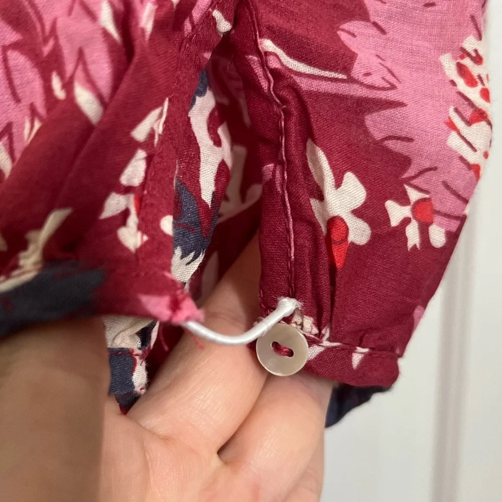 Natural Life Medium Red Floral Ditsy Dress - Picture 6 of 6